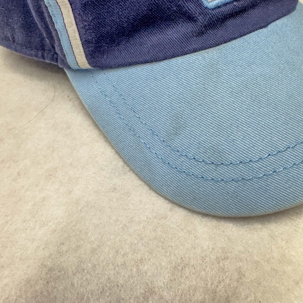 Tommy Hilfiger Hat Cap Strap Back Navy Blue Light Blue H Embroidered Mens Youth - Picture 2 of 8
